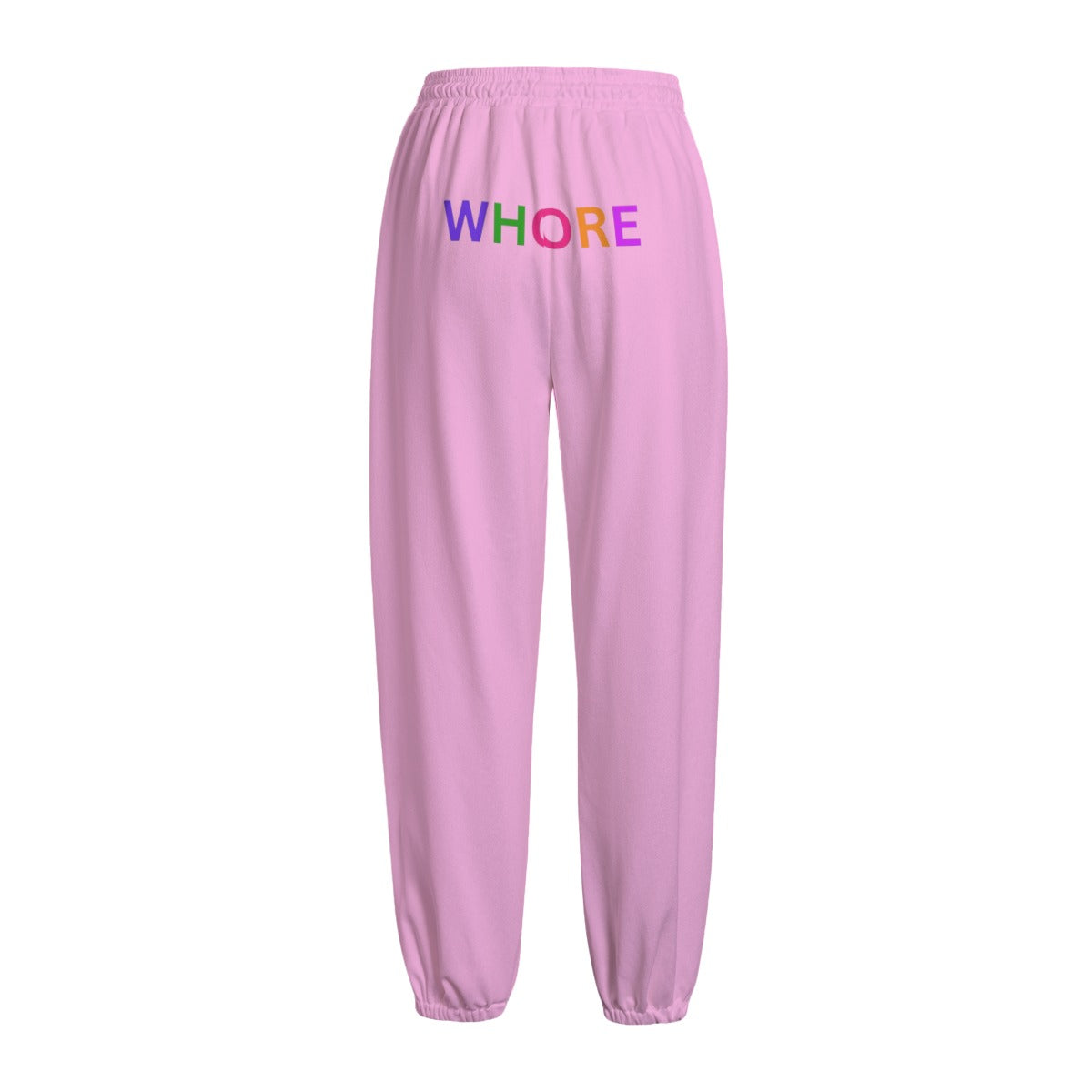 "WHORE"  Knitted Fleece Pants