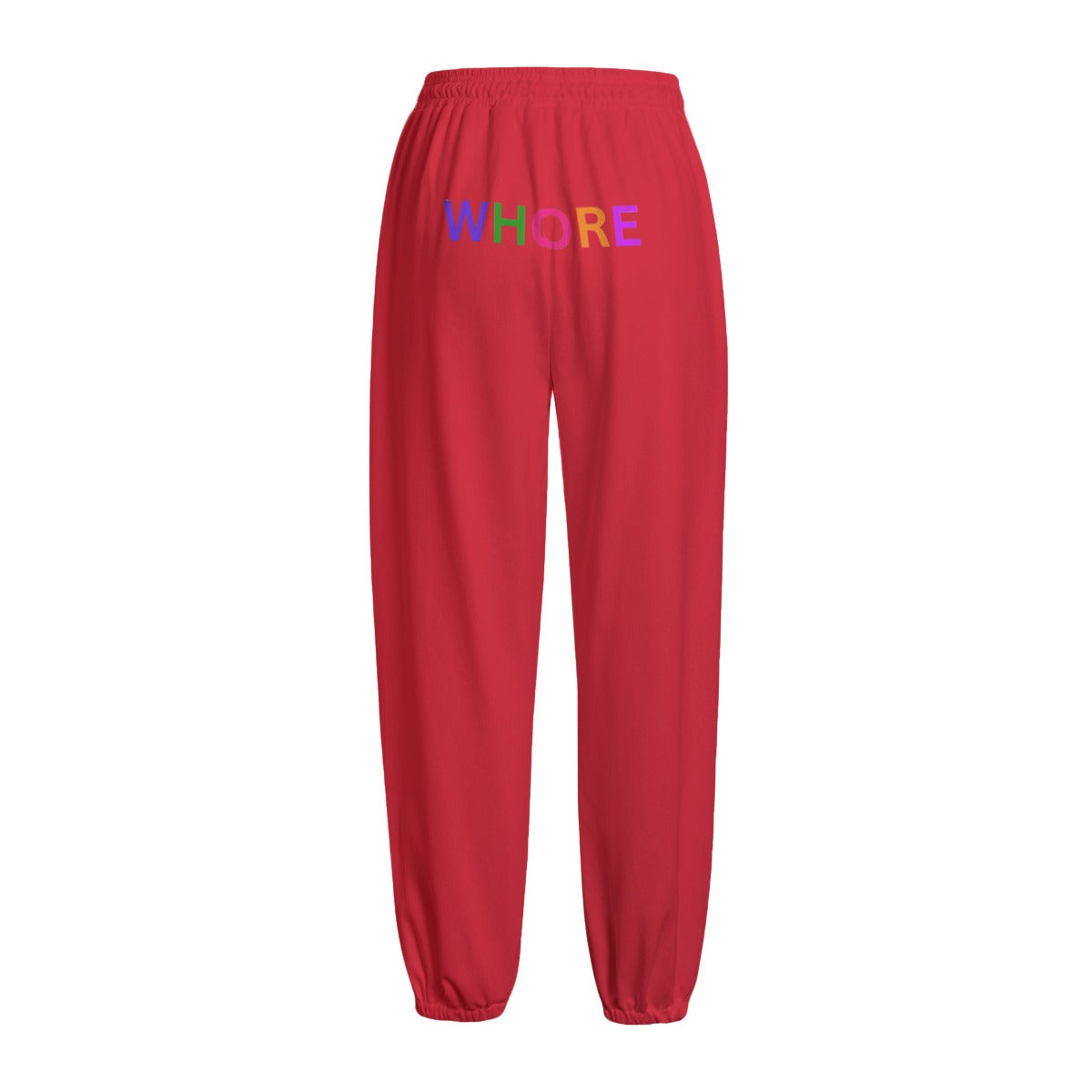 "WHORE"  Knitted Fleece Pants